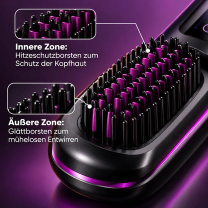VITAKONTOR FORM 01 – Kabellose Stylingbürste für kurzes Haar